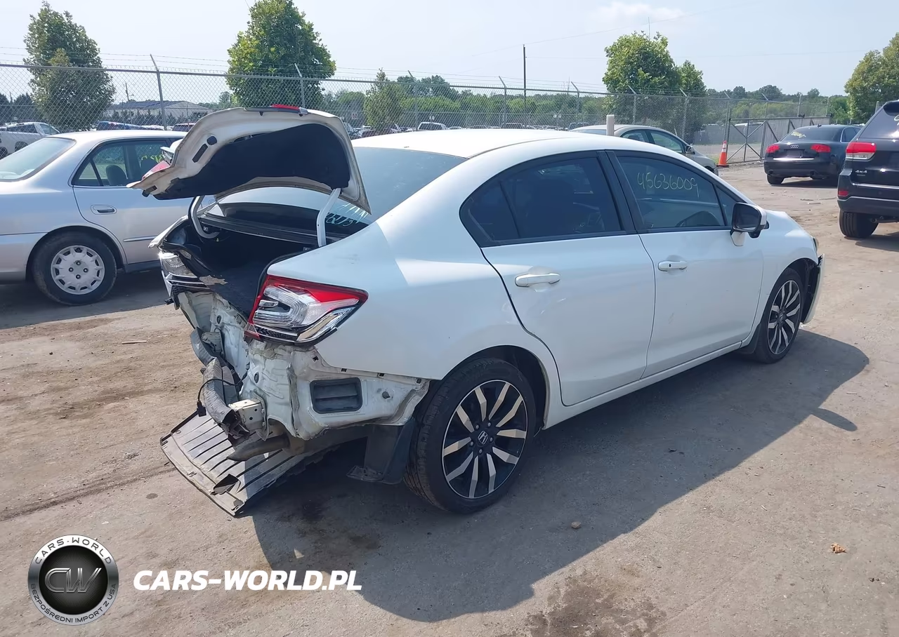 2014 Honda Civic Ex-L VIN:19XFB2F91EE240002 - 4