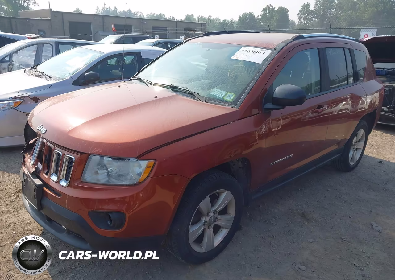 2012 Jeep Compass Sport VIN:1C4NJDBB9CD567622 - 2