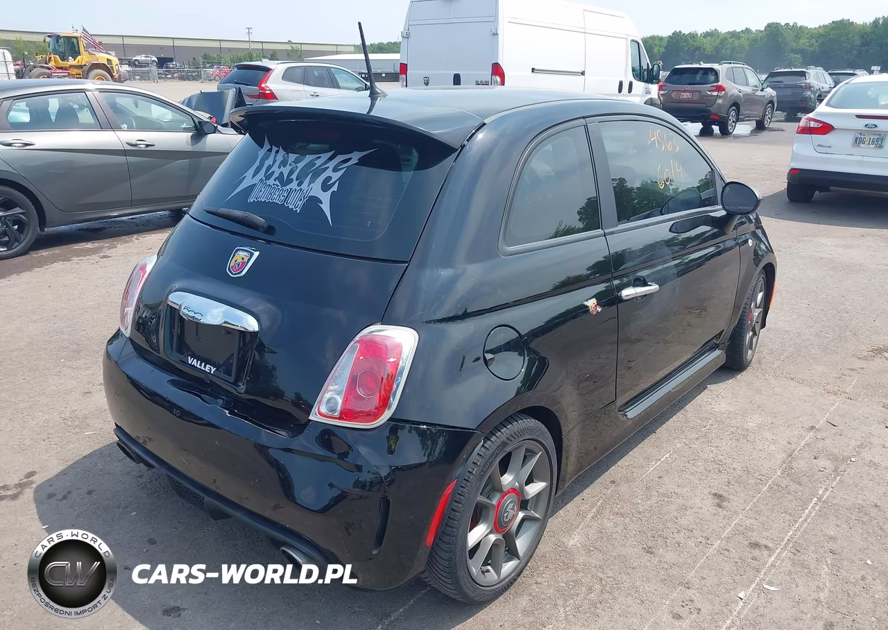 2015 Fiat 500 Abarth VIN:3C3CFFFH7FT590614 - 4