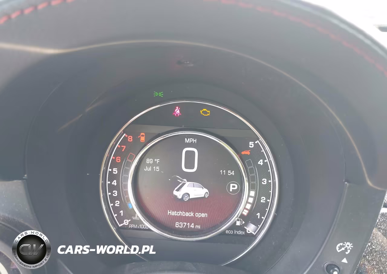 2015 Fiat 500 Abarth VIN:3C3CFFFH7FT590614 - 7
