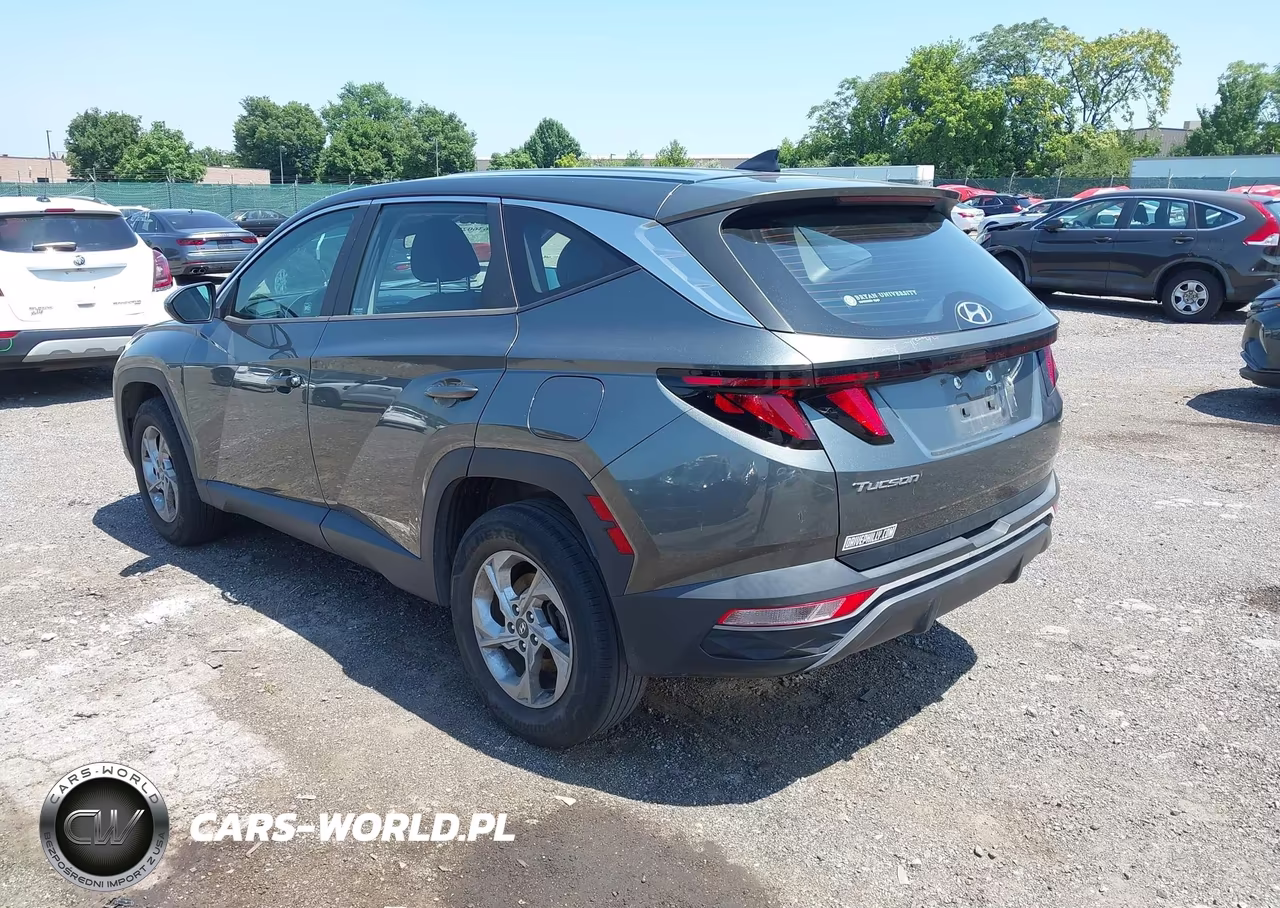 2022 Hyundai Tucson Se VIN:5NMJACAE4NH016416 - 3