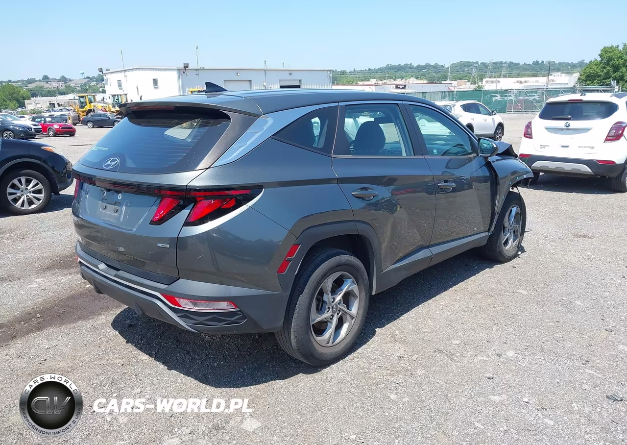 2022 Hyundai Tucson Se VIN:5NMJACAE4NH016416 - 4