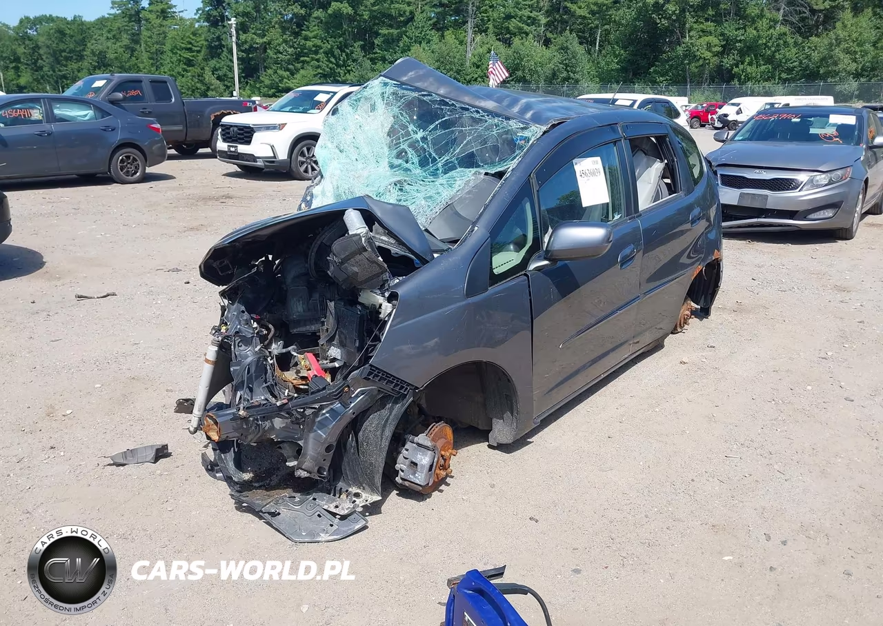 2012 Honda Fit VIN:JHMGE8G37CS007579 - 2