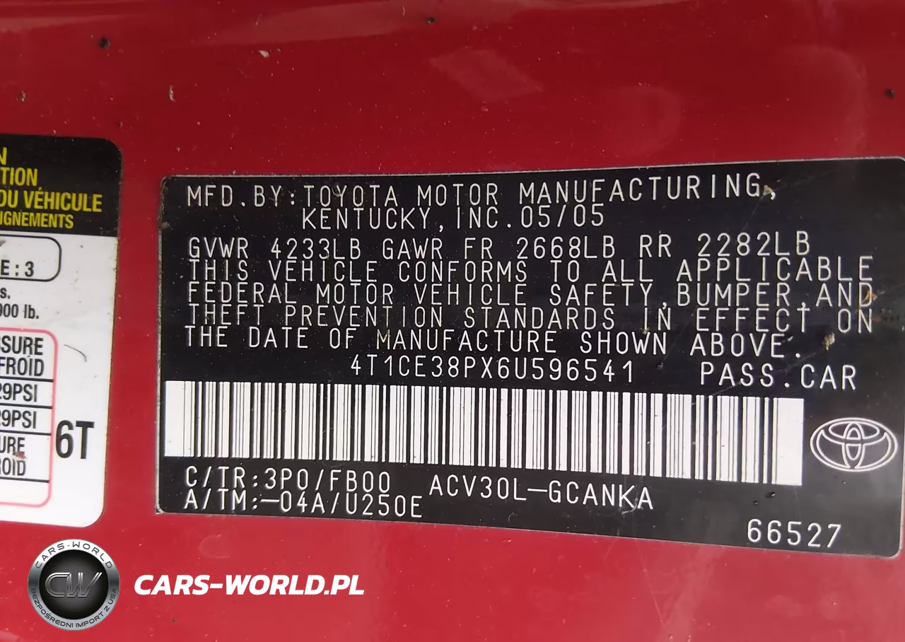 2006 Toyota Camry Solara Se VIN:4T1CE38PX6U596541 - 9