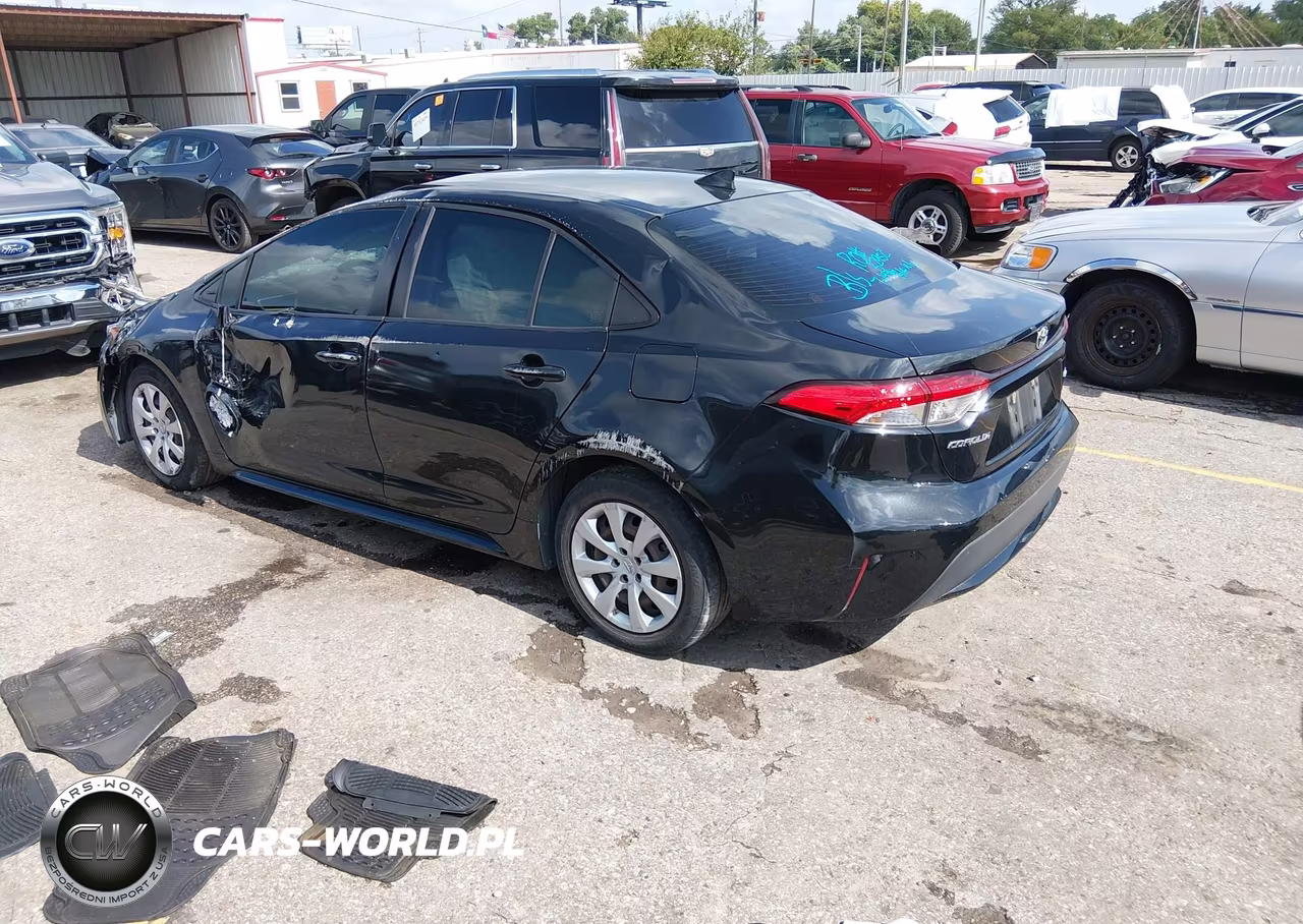 2022 Toyota Corolla Le VIN:JTDEPMAEXNJ210755 - 3