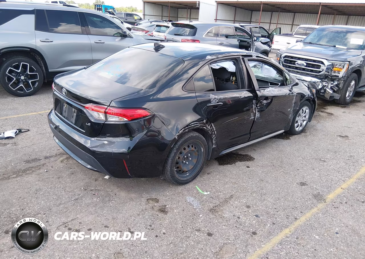 2022 Toyota Corolla Le VIN:JTDEPMAEXNJ210755 - 4