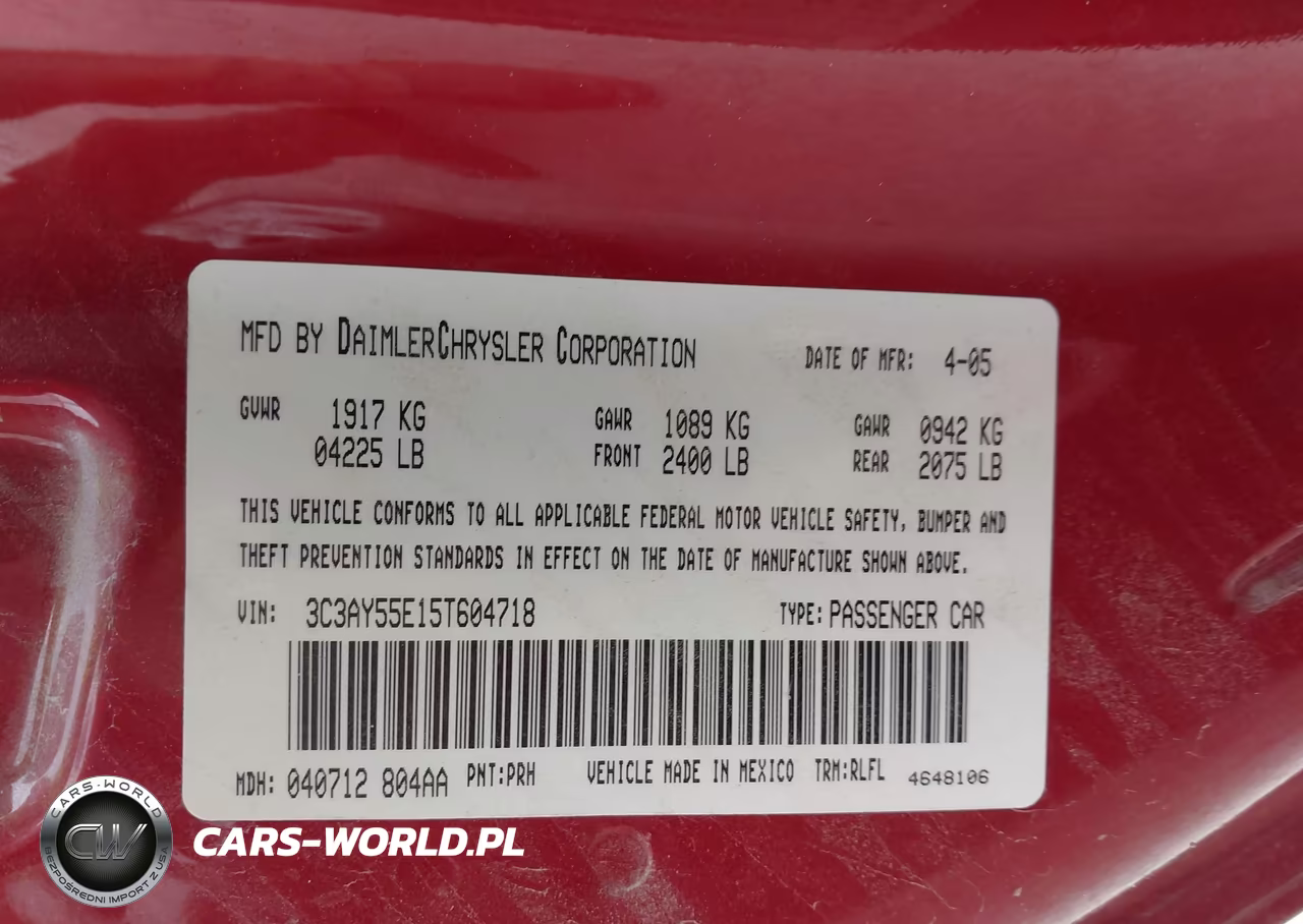 2005 Chrysler Pt Cruiser Touring VIN:3C3AY55E15T604718 - 9