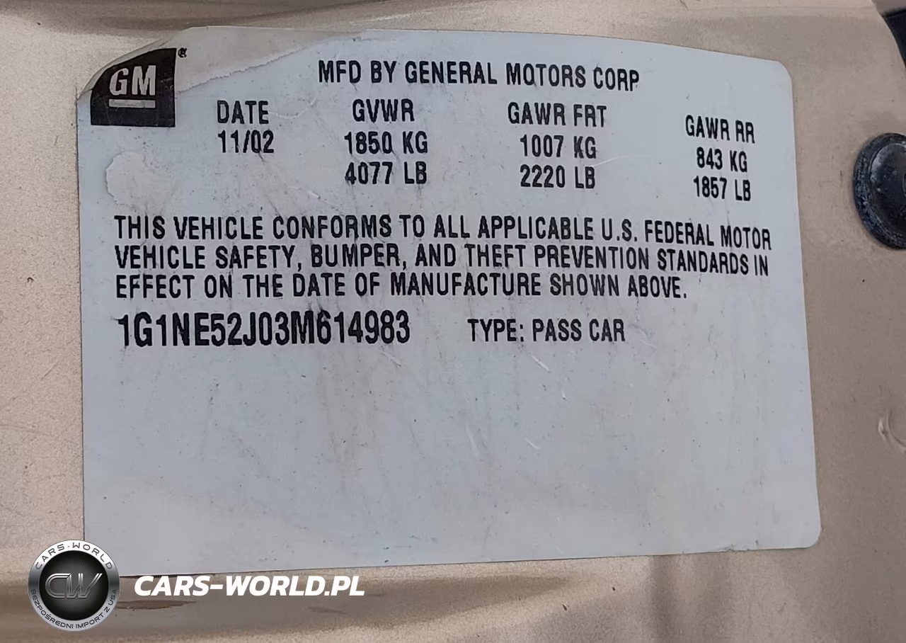 2003 Chevrolet Malibu Ls VIN:1G1NE52J03M614983 - 9