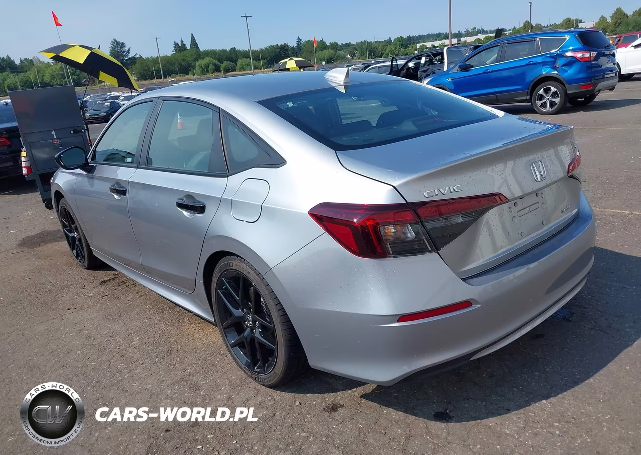 2025 Honda Civic Hybrid Sport-Sport Touring VIN:2HGFE4F84SH347668 - 3