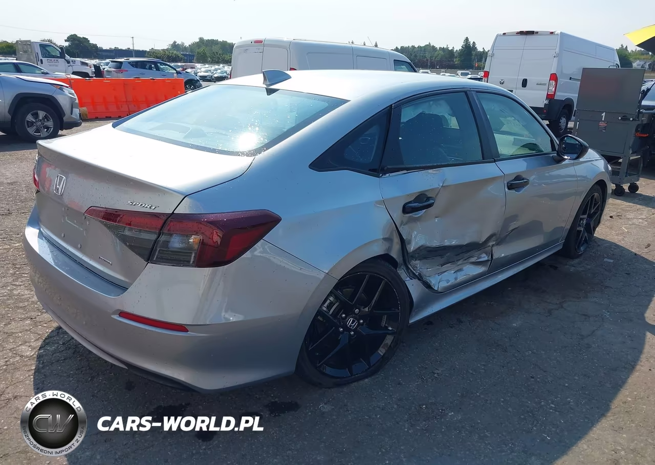 2025 Honda Civic Hybrid Sport-Sport Touring VIN:2HGFE4F84SH347668 - 4