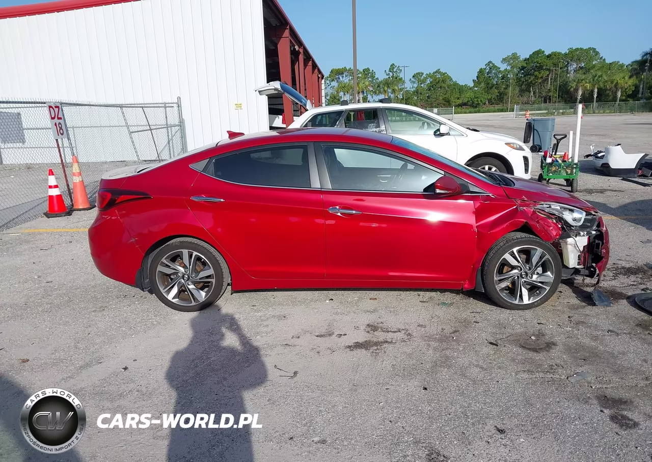 2016 Hyundai Elantra Limited VIN:KMHDH4AE4GU598992 - 14