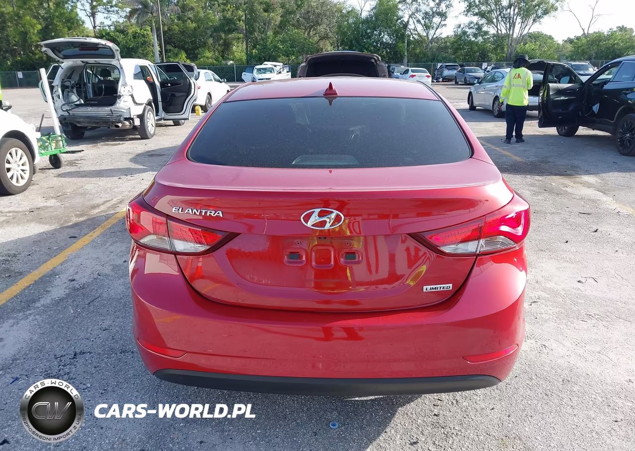 2016 Hyundai Elantra Limited VIN:KMHDH4AE4GU598992 - 17