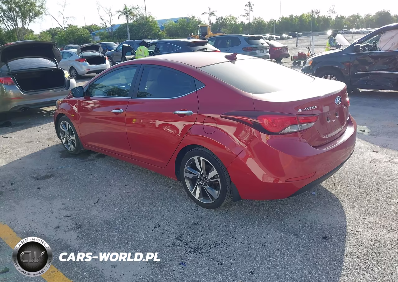 2016 Hyundai Elantra Limited VIN:KMHDH4AE4GU598992 - 3