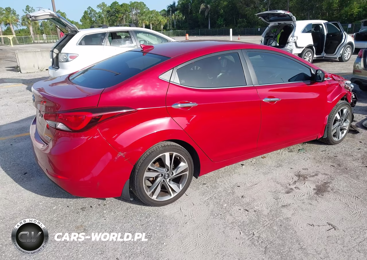 2016 Hyundai Elantra Limited VIN:KMHDH4AE4GU598992 - 4