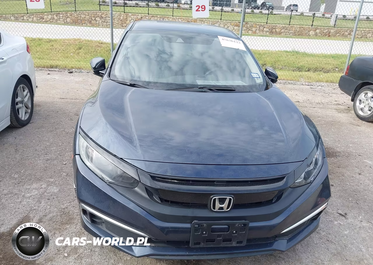 2019 Honda Civic Lx VIN:19XFC2F64KE213925 - 12