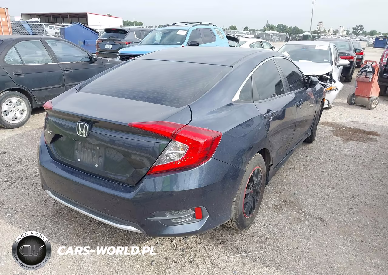 2019 Honda Civic Lx VIN:19XFC2F64KE213925 - 4
