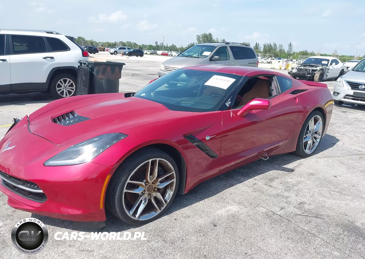 2015 Chevrolet Corvette Stingray Z51 VIN:1G1YK2D76F5124794 - 2