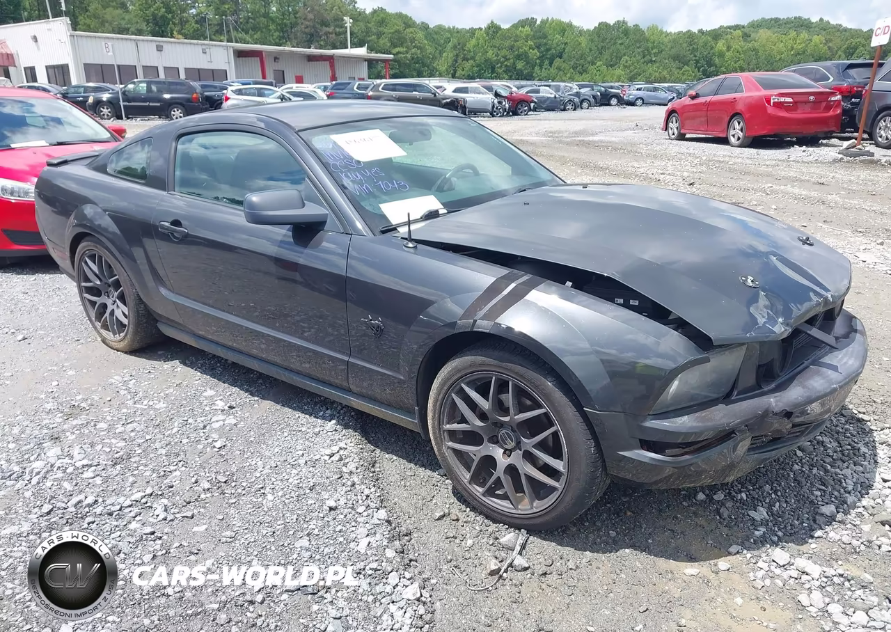 2009 Ford Mustang V6-V6 Premium VIN:1ZVHT80N295127043 - 1