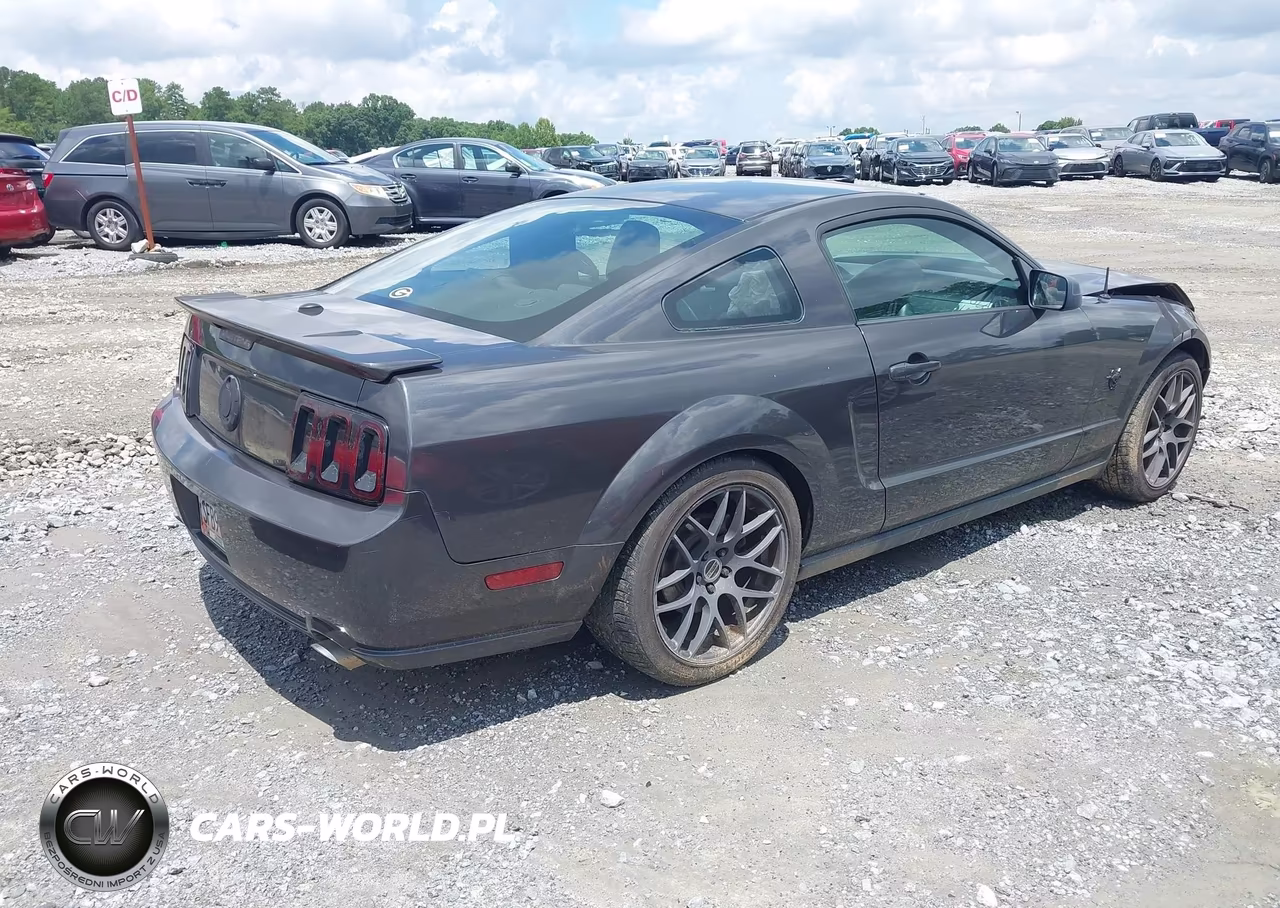 2009 Ford Mustang V6-V6 Premium VIN:1ZVHT80N295127043 - 4
