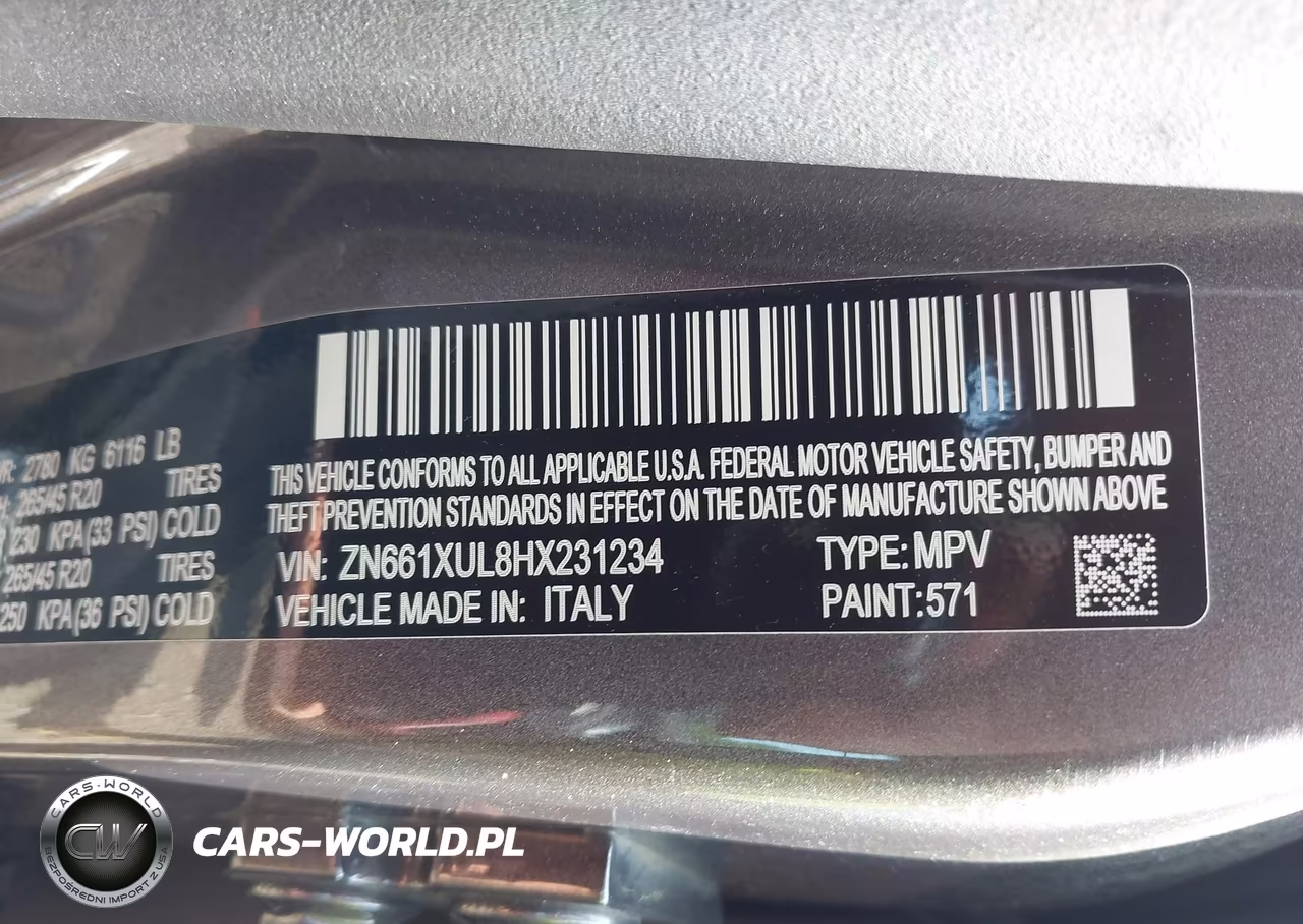 2017 Maserati Levante VIN:ZN661XUL8HX231234 - 9