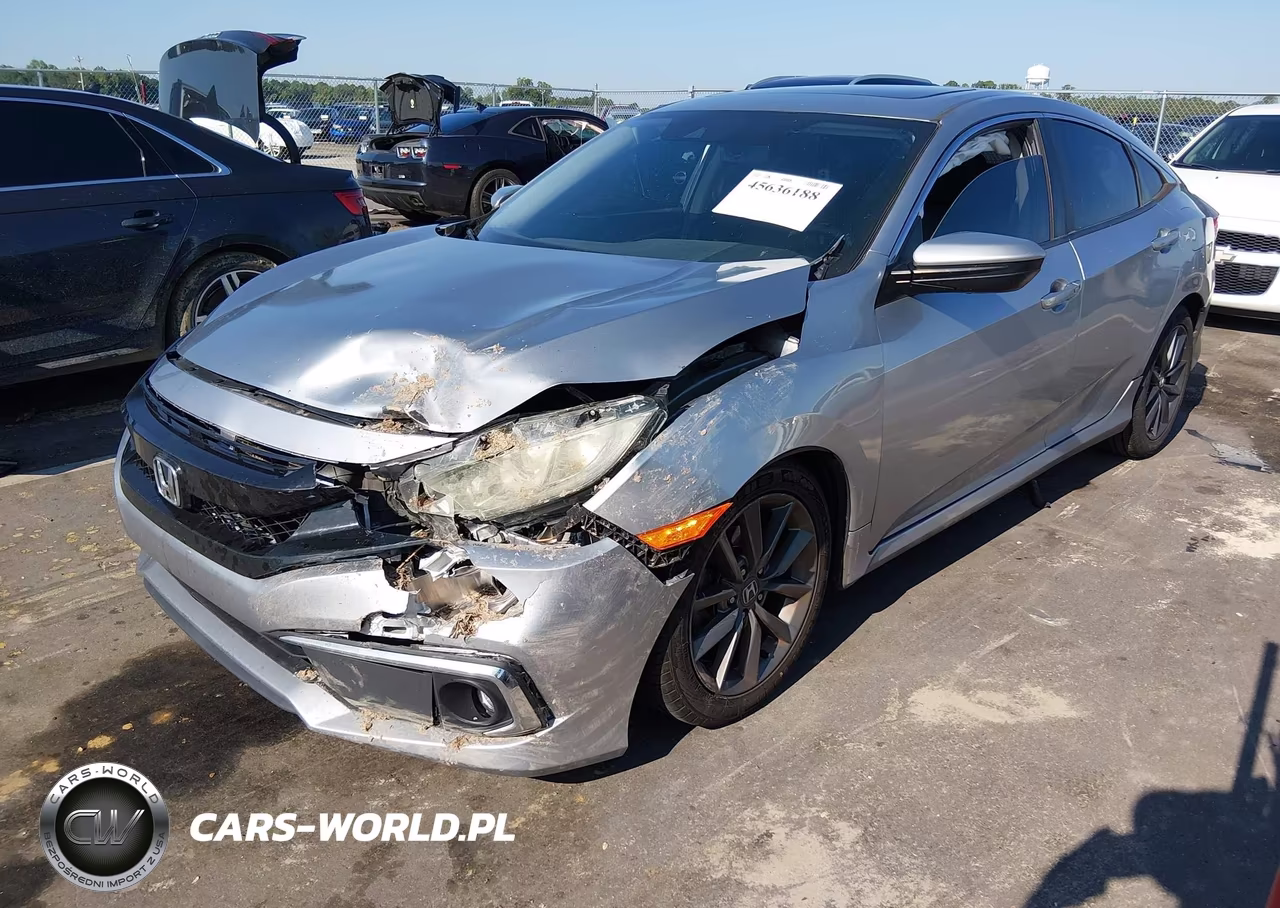 2020 Honda Civic Ex-L VIN:19XFC1F75LE212156 - 2