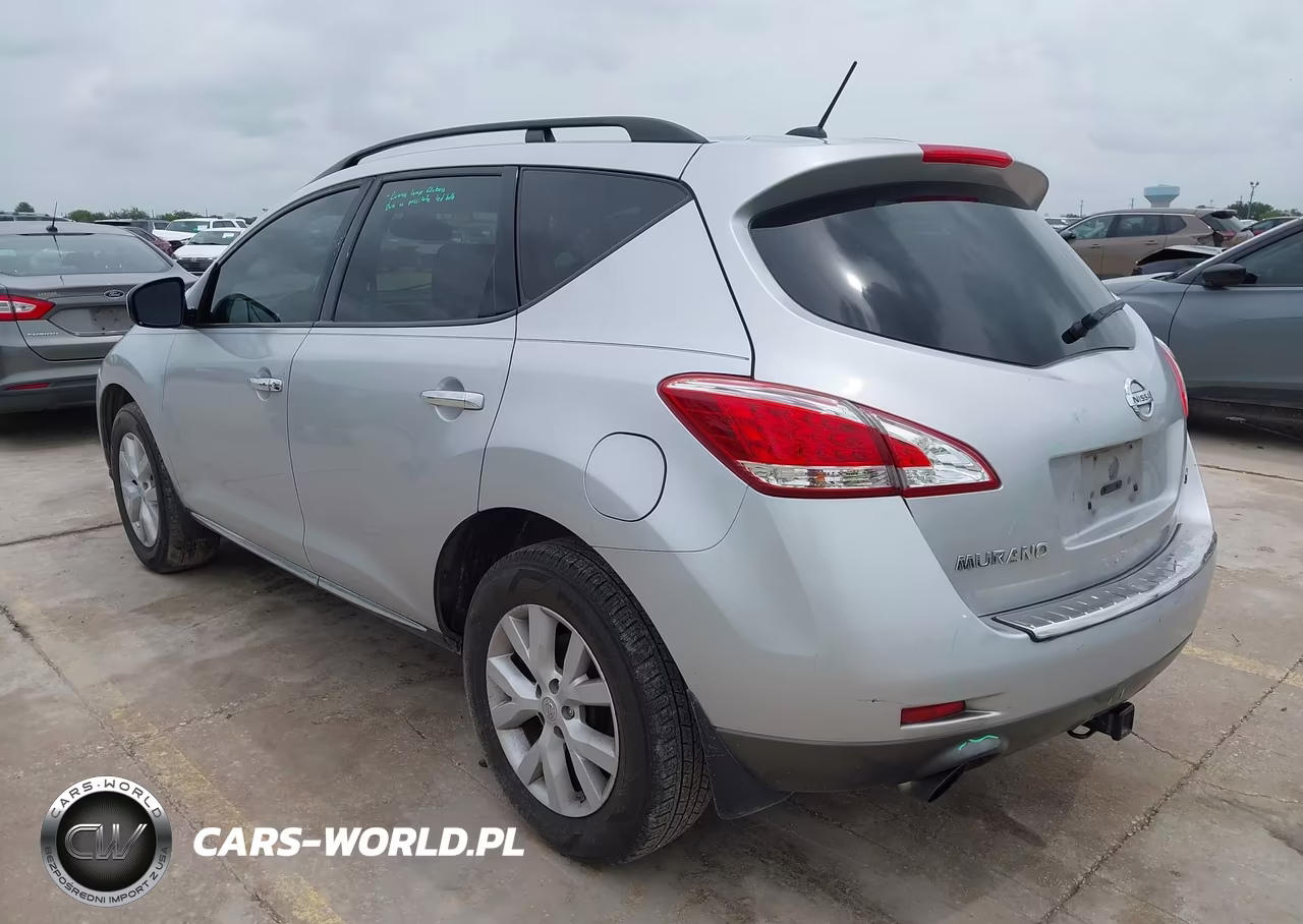 2011 Nissan Murano Sl VIN:JN8AZ1MU3BW058217 - 3