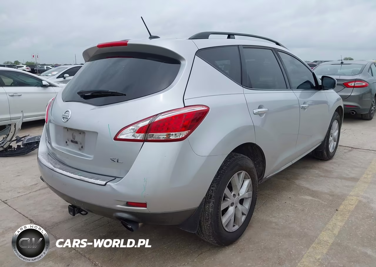 2011 Nissan Murano Sl VIN:JN8AZ1MU3BW058217 - 4