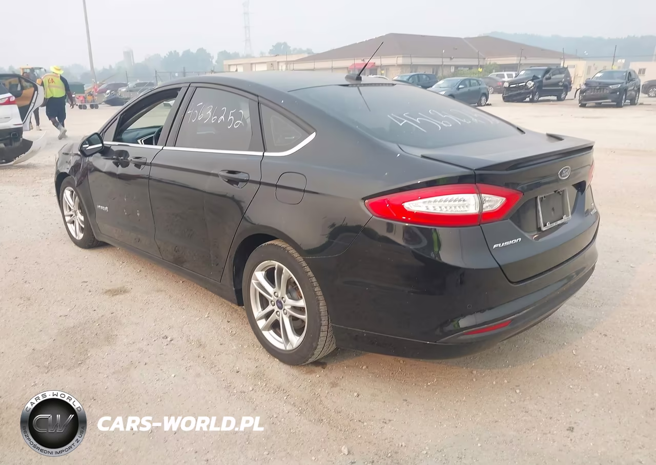 2016 Ford Fusion Hybrid Se VIN:3FA6P0LU6GR308276 - 3
