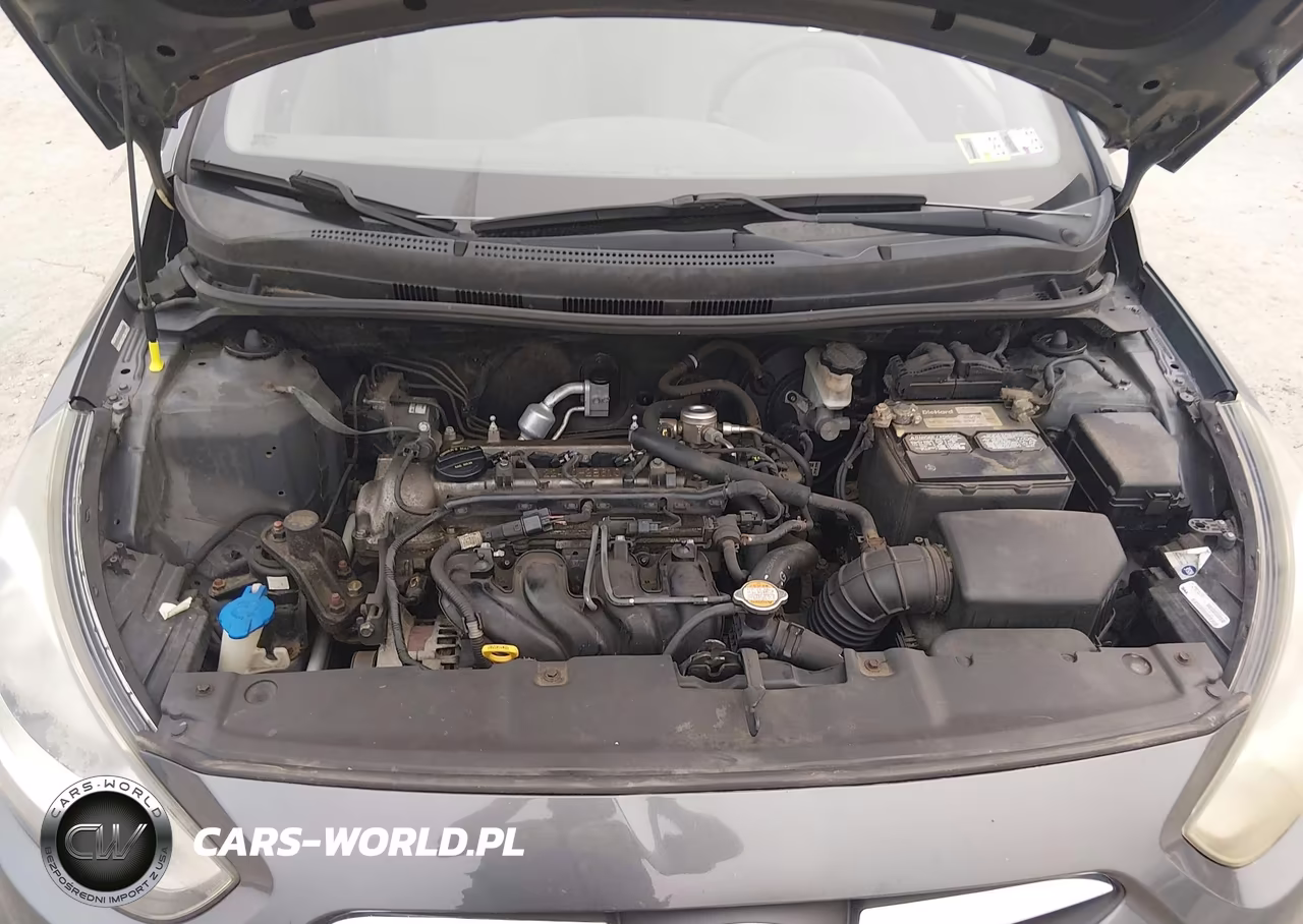 2012 Hyundai Accent Gls VIN:KMHCT4AE4CU075170 - 10