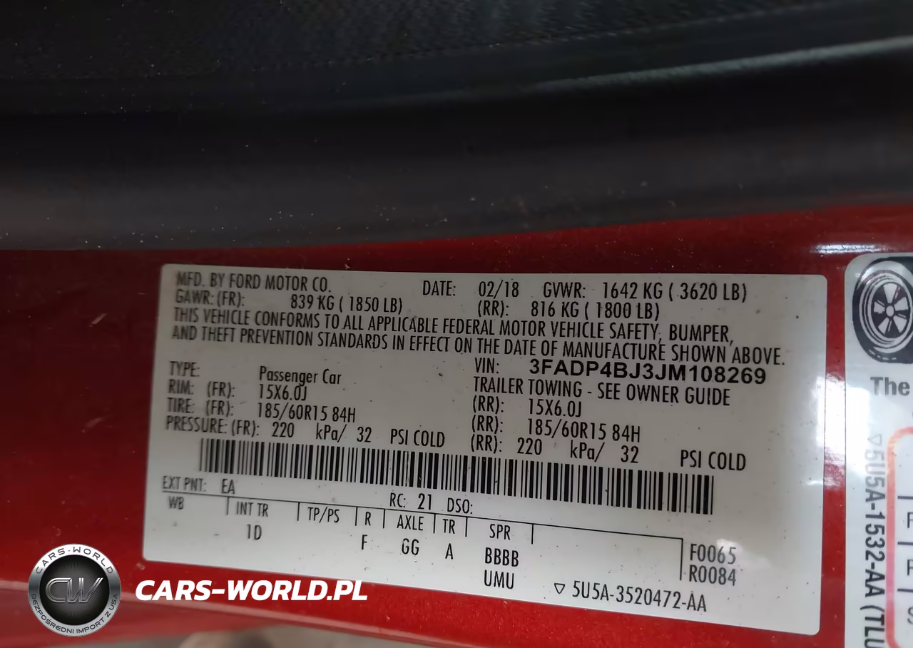 2018 Ford Fiesta Se VIN:3FADP4BJ3JM108269 - 9