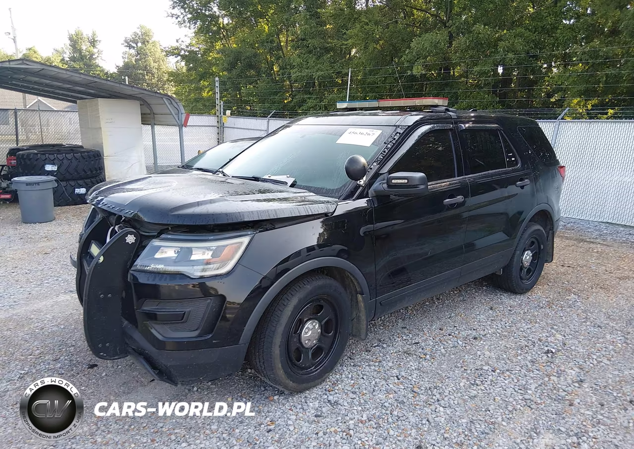 2017 Ford Utility Police Interceptor VIN:1FM5K8AR9HGA36831 - 2