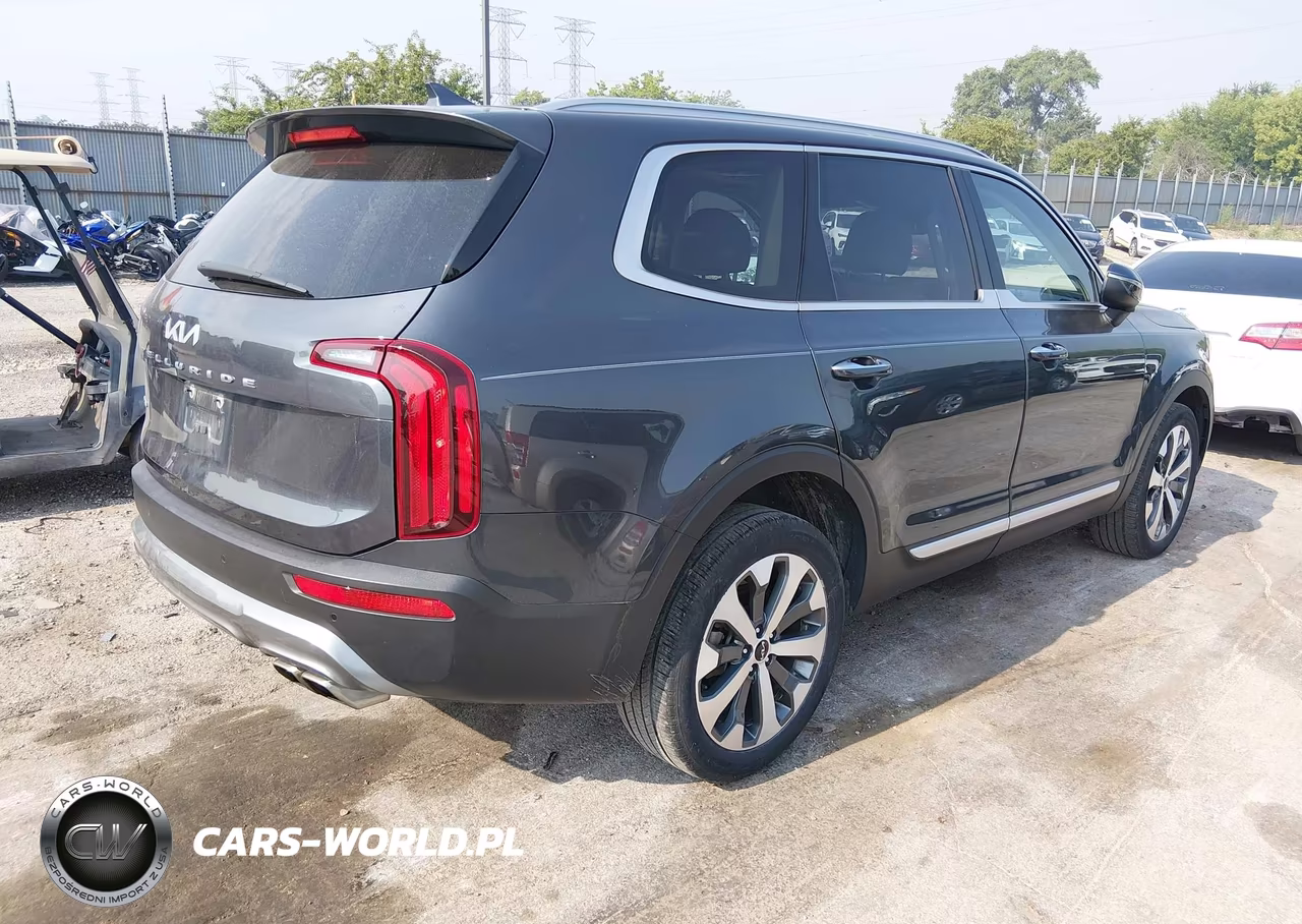 2022 Kia Telluride S VIN:5XYP6DHC8NG237565 - 4