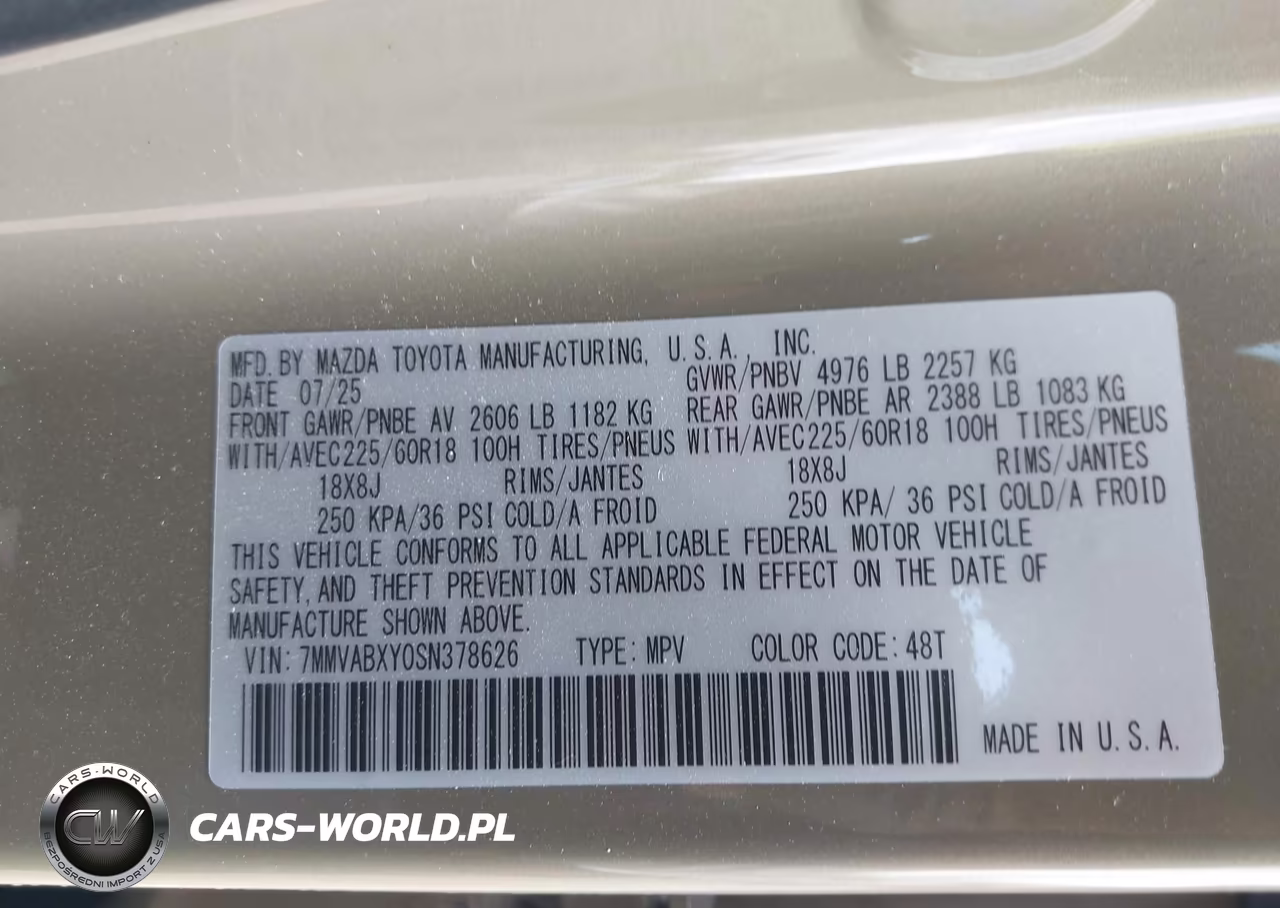 2025 Mazda Cx-50 2.5 Turbo Meridian Edition VIN:7MMVABXY0SN378626 - 9