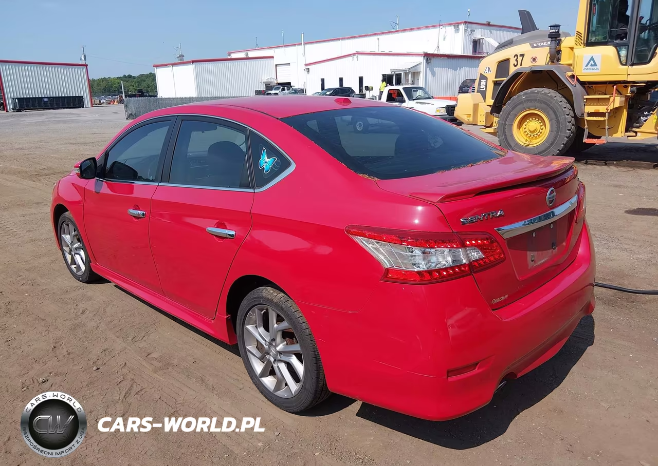 2015 Nissan Sentra Sr VIN:3N1AB7AP5FY245347 - 3