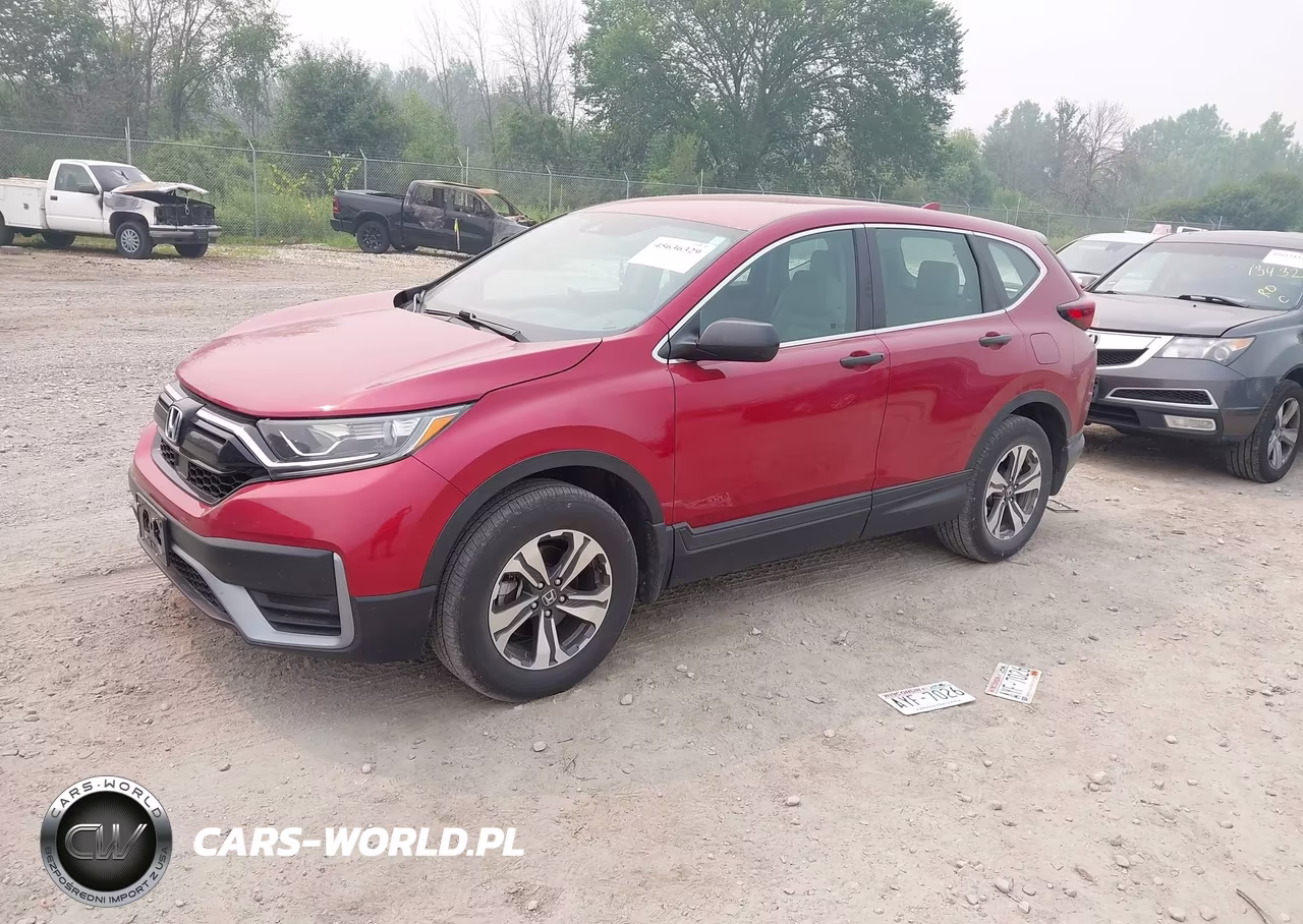 2020 Honda Cr-V Awd Lx VIN:5J6RW2H29LL020302 - 2