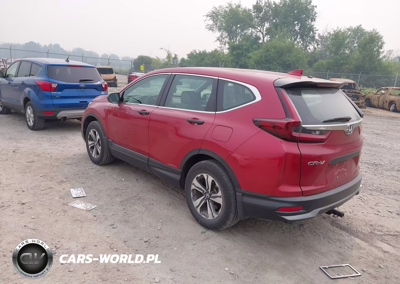 2020 Honda Cr-V Awd Lx VIN:5J6RW2H29LL020302 - 3