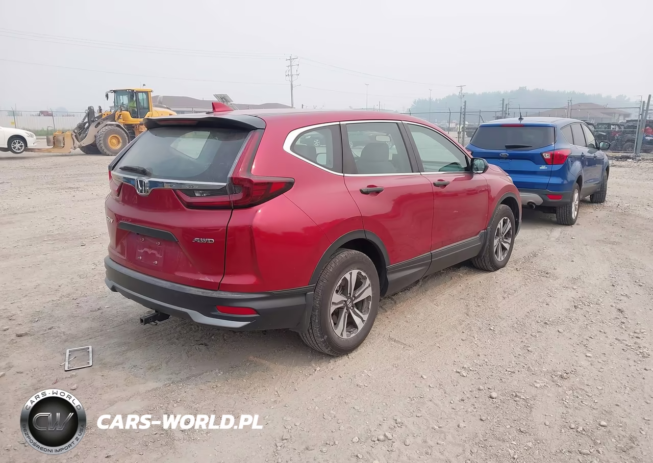 2020 Honda Cr-V Awd Lx VIN:5J6RW2H29LL020302 - 4
