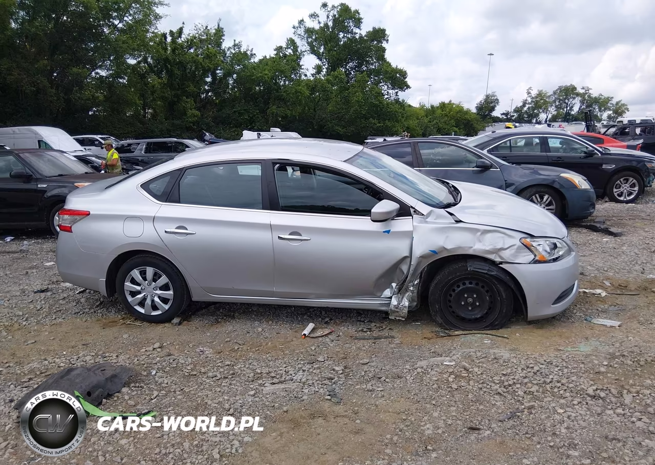 2015 Nissan Sentra S VIN:3N1AB7AP4FY283071 - 14