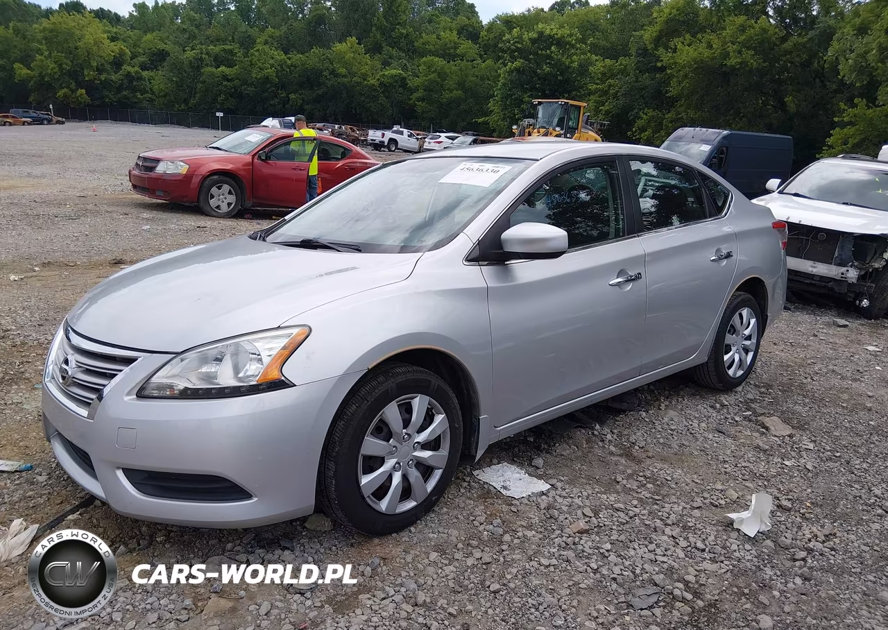 2015 Nissan Sentra S VIN:3N1AB7AP4FY283071 - 2