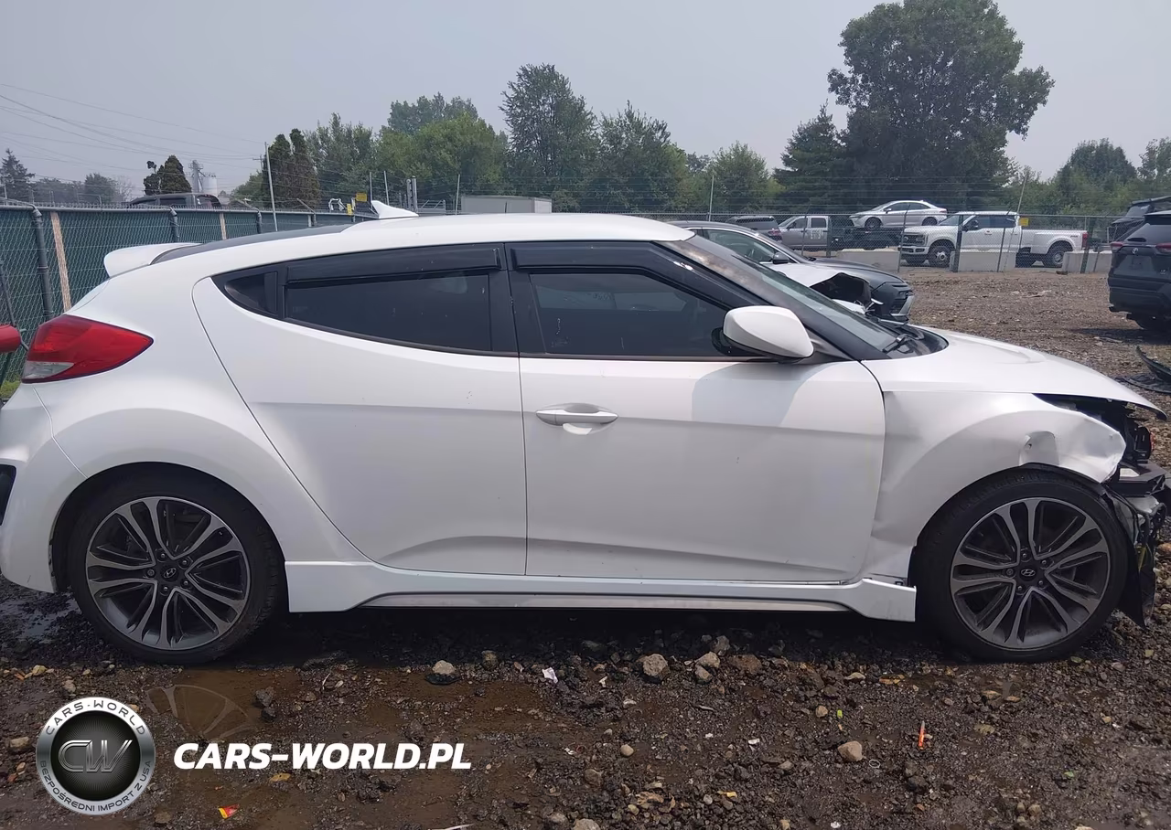 2016 Hyundai Veloster Turbo R-Spec VIN:KMHTC6AE5GU279557 - 14