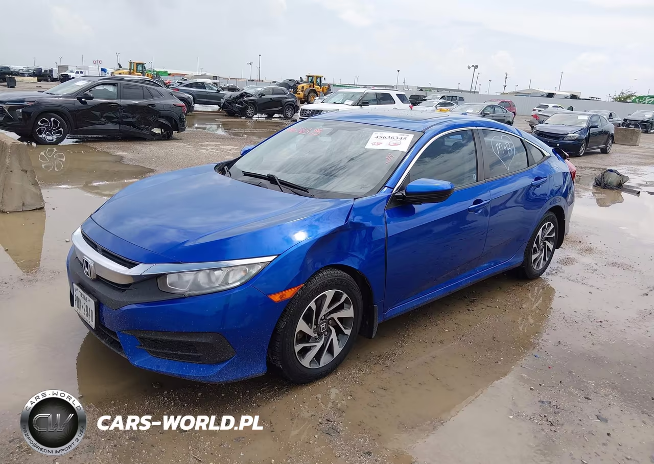 2017 Honda Civic Ex VIN:19XFC2F70HE055701 - 2