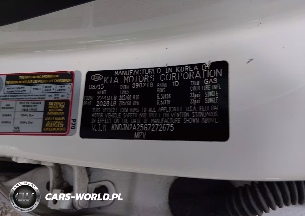 2016 Kia Soul ! VIN:KNDJN2A25G7272675 - 9