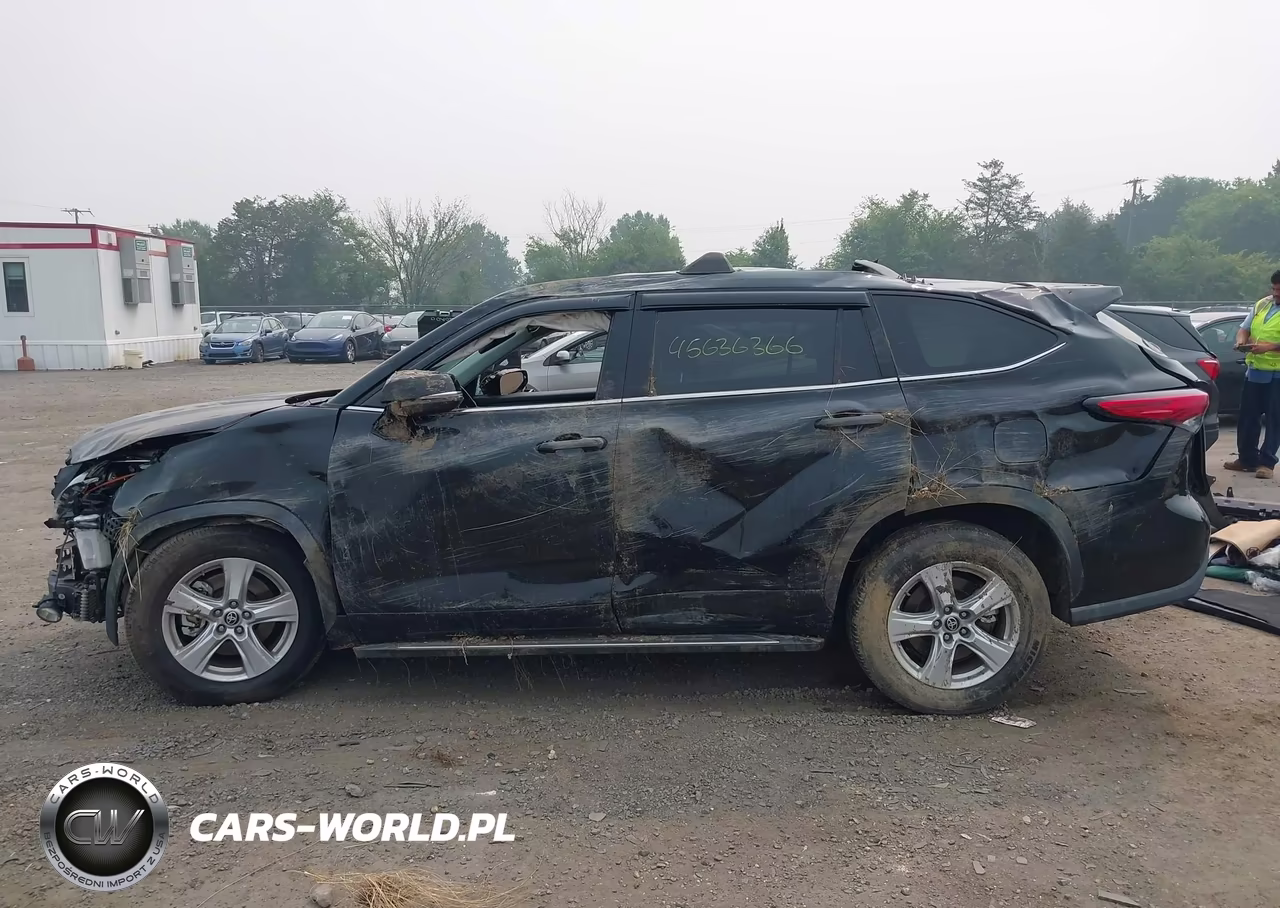 2022 Toyota Highlander Le VIN:5TDZZRAH6NS105345 - 15
