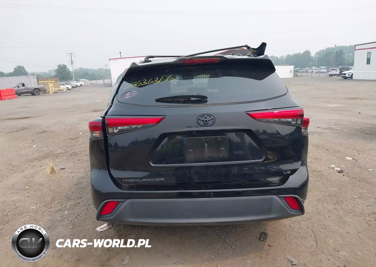 2022 Toyota Highlander Le VIN:5TDZZRAH6NS105345 - 17