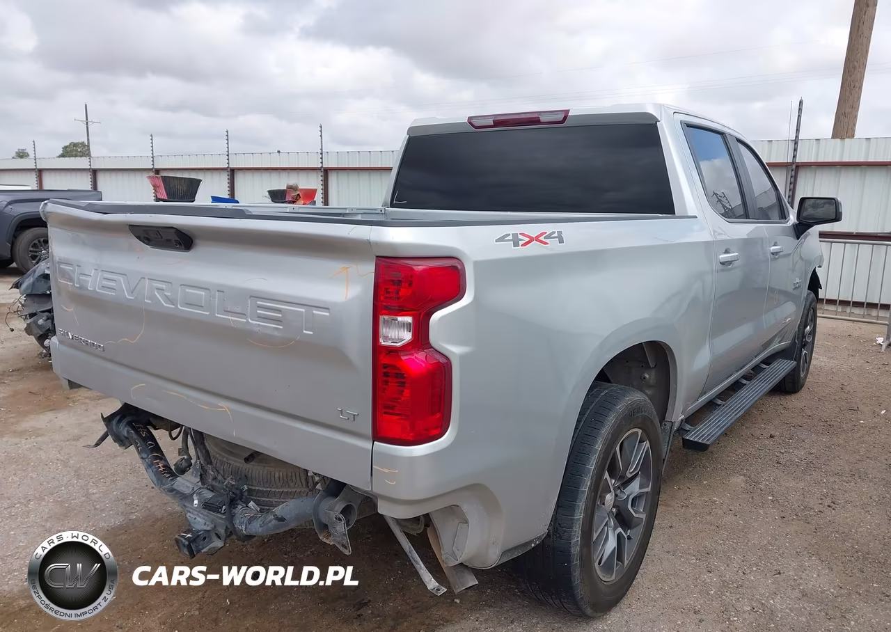 2022 Chevrolet Silverado 1500 4Wd Standard Bed Lt VIN:1GCUDDED0NZ571659 - 4