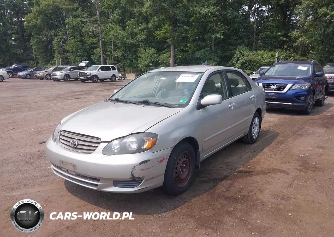 2003 Toyota Corolla Le VIN:1NXBR32E03Z151650 - 2