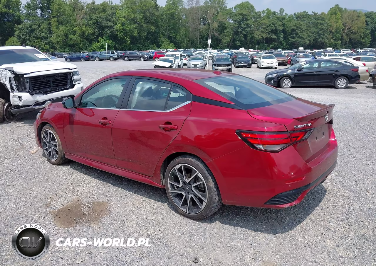 2024 Nissan Sentra Sr Xtronic Cvt VIN:3N1AB8DV4RY251418 - 3