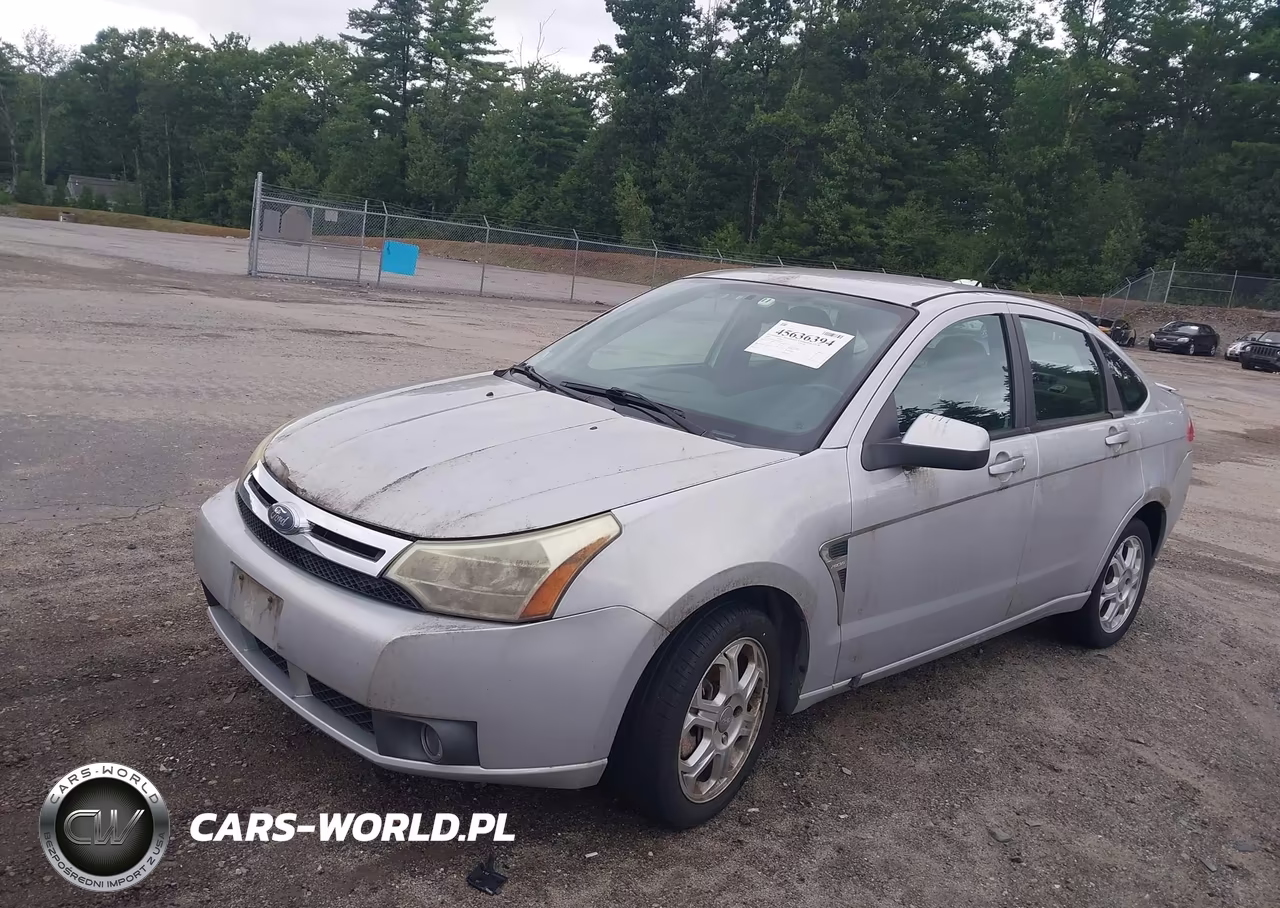 2008 Ford Focus Se-Ses VIN:1FAHP35N58W195256 - 2