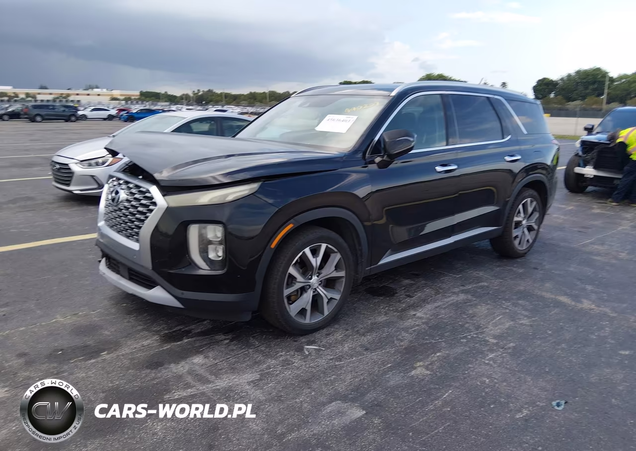 2020 Hyundai Palisade Sel VIN:KM8R34HE4LU074827 - 2