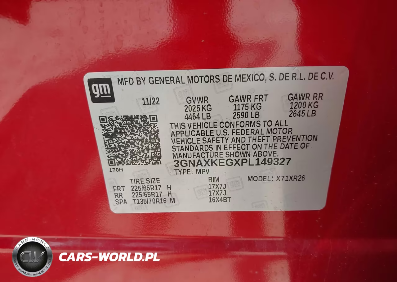 2023 Chevrolet Equinox Fwd Lt VIN:3GNAXKEGXPL149327 - 9